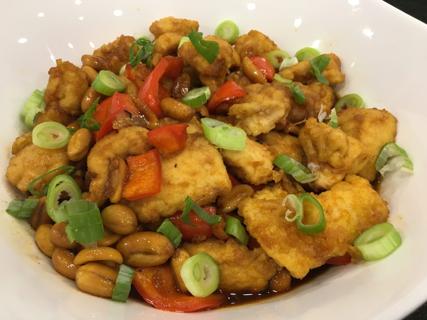 Baked Kung Pao Chicken